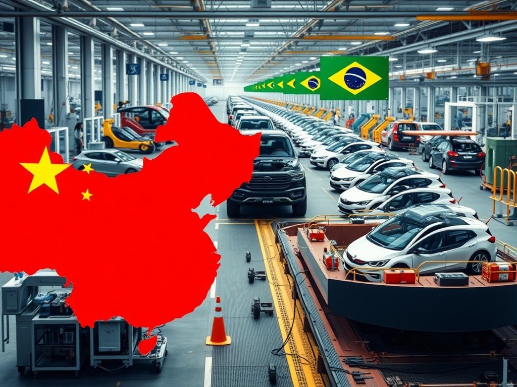 China assume liderança nas importações de veículos ao Brasil e sinaliza transformação no varejo B2B de eletromobilidade