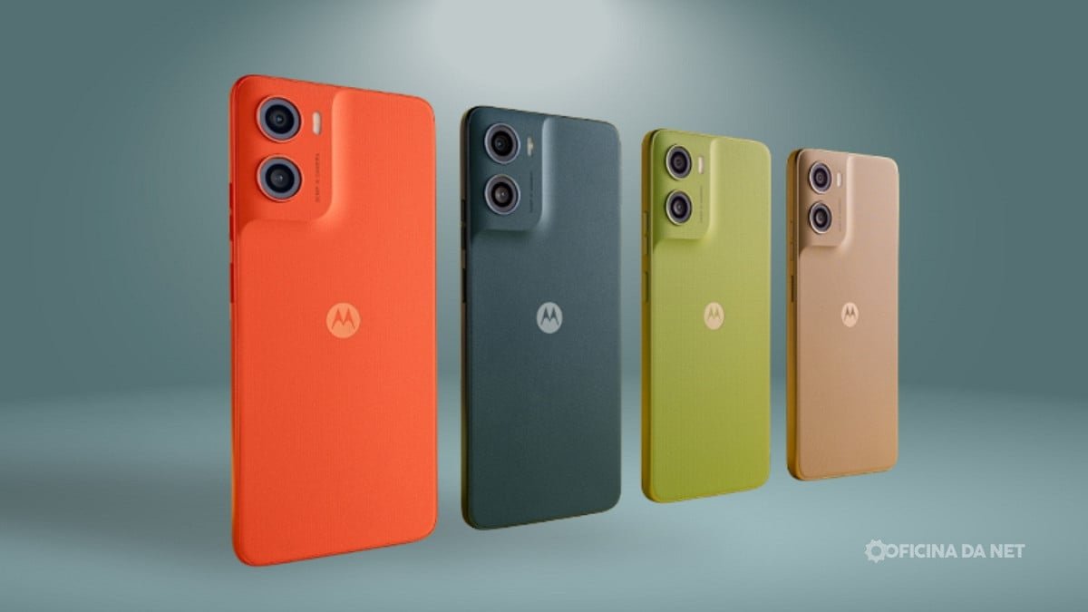 Moto g06 chega ao Brasil com tela gigante e bateria para dois dias