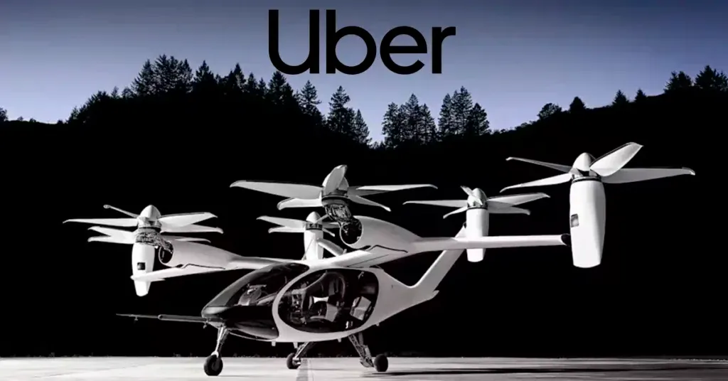 Uber anuncia táxis aéreos elétricos para 2026