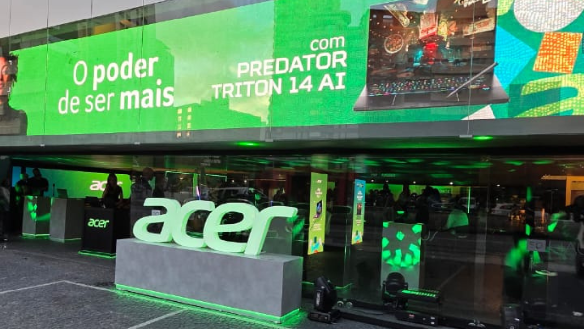 Acer apresenta linha inédita de notebooks com IA