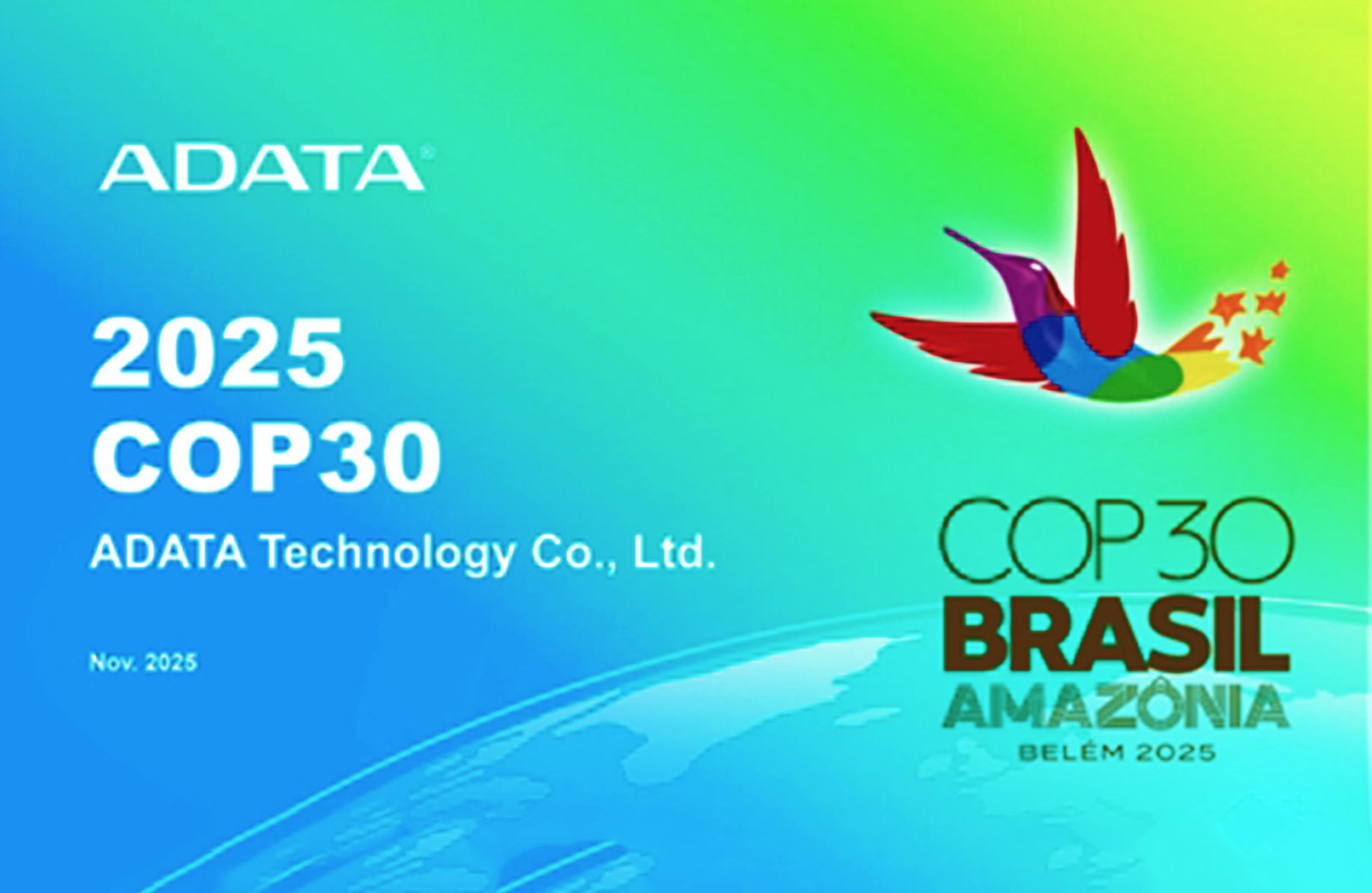ADATA marca presença na COP30 e destaca iniciativas ESG em suas atividades