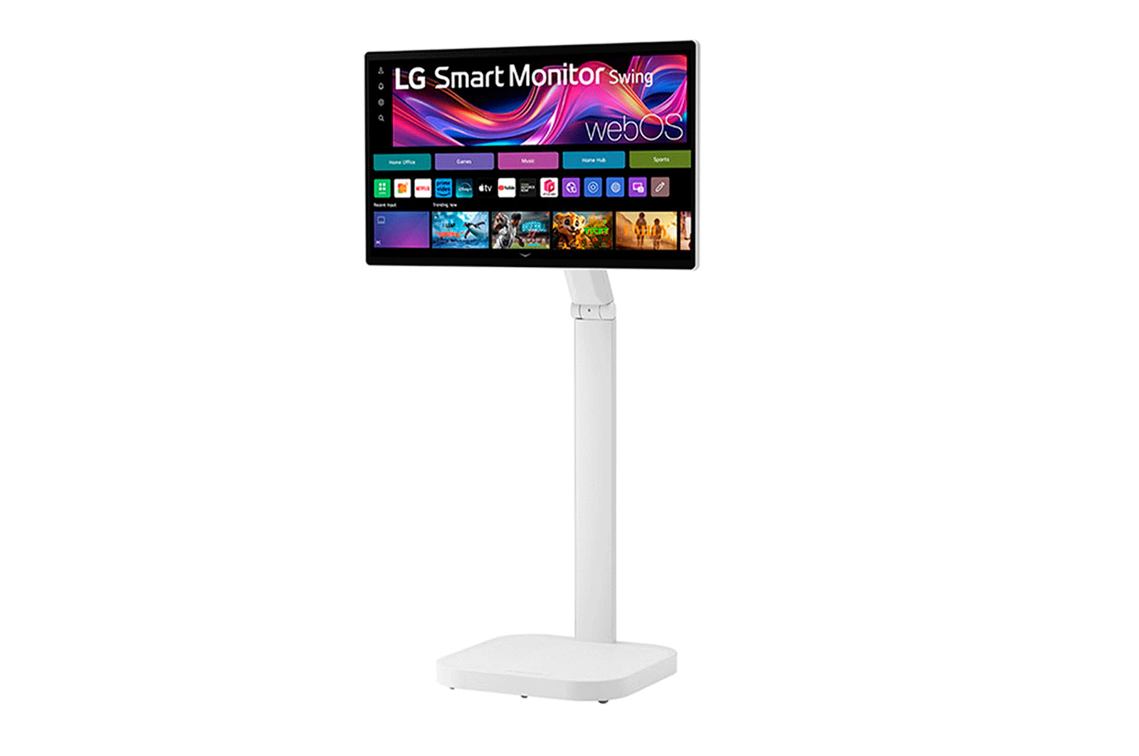 LG aposta em mobilidade com novo monitor 4K Smart Swing