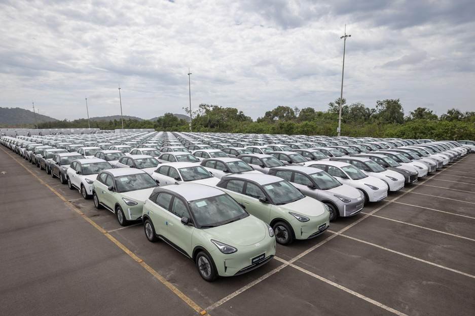 Geely registra recorde de vendas no Brasil em dezembro
