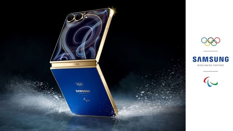 Galaxy Z Flip7 Edição Olímpica