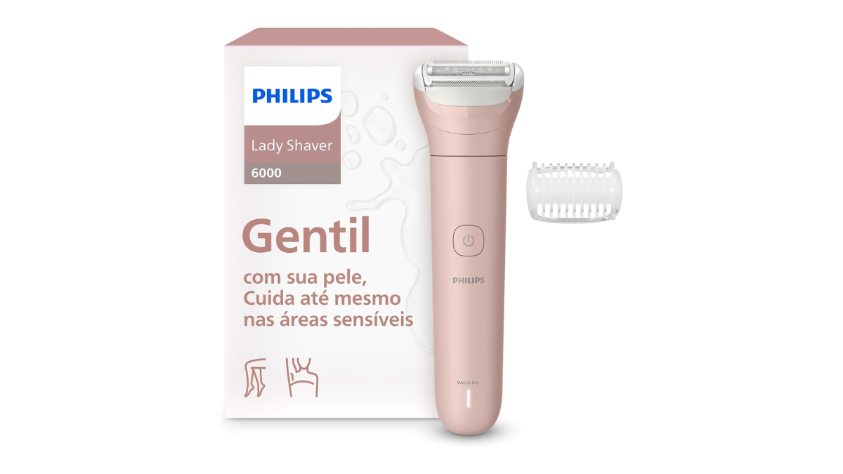 Philips relança aparador de pelos Lady Shaver no Brasil