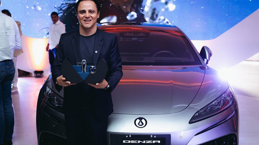 Felipe Massa recebe 1º Denza Z9 GT no país