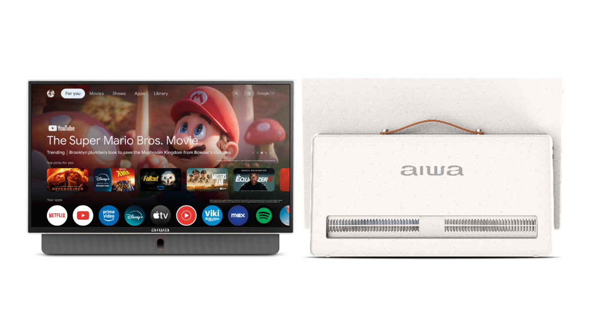 AIWA traz TV portátil e mira consumo fora da sala