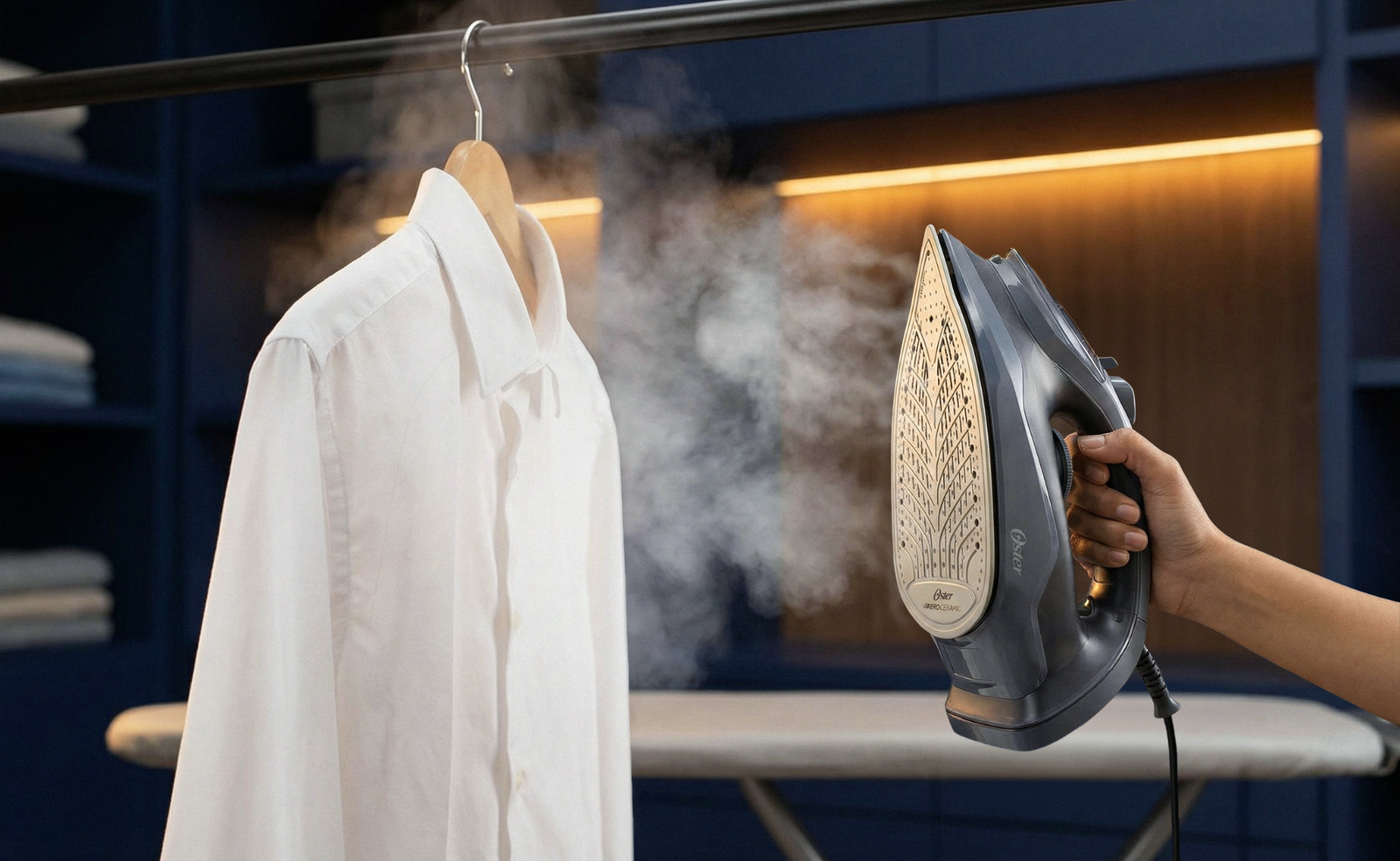 Novo ferro da Oster tem até 40% mais vapor