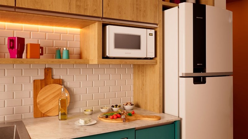 Brastemp aposta em preparo inteligente com novo micro-ondas