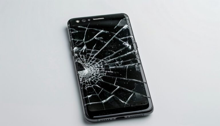 celular quebrado