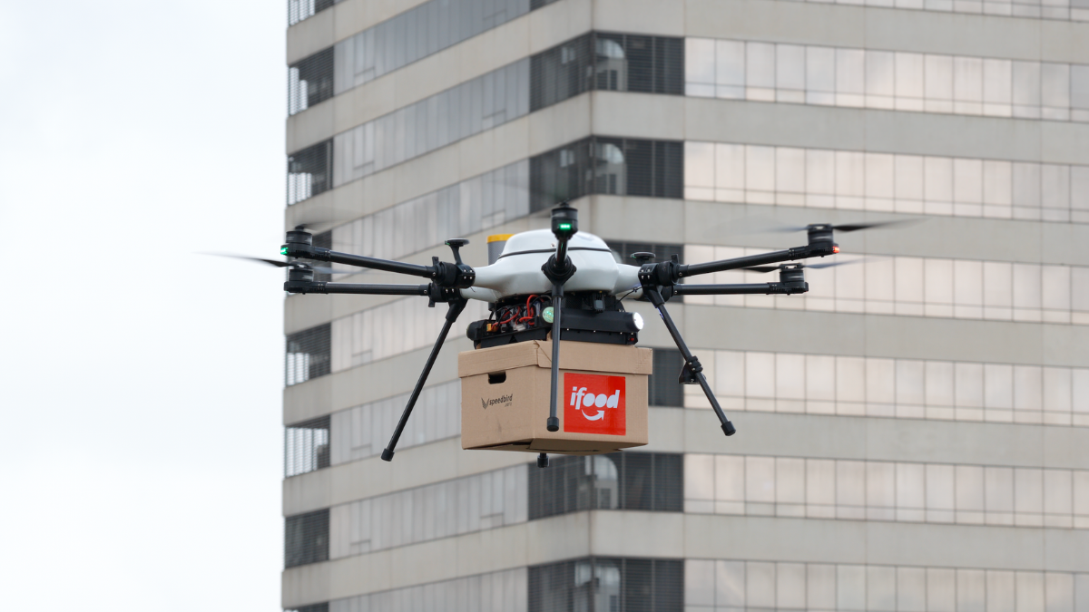 iFood leva entregas por drone para a Grande São Paulo