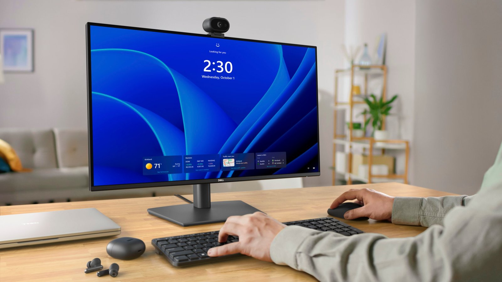 Dell amplia portfólio com webcams 4K e 2K com IA