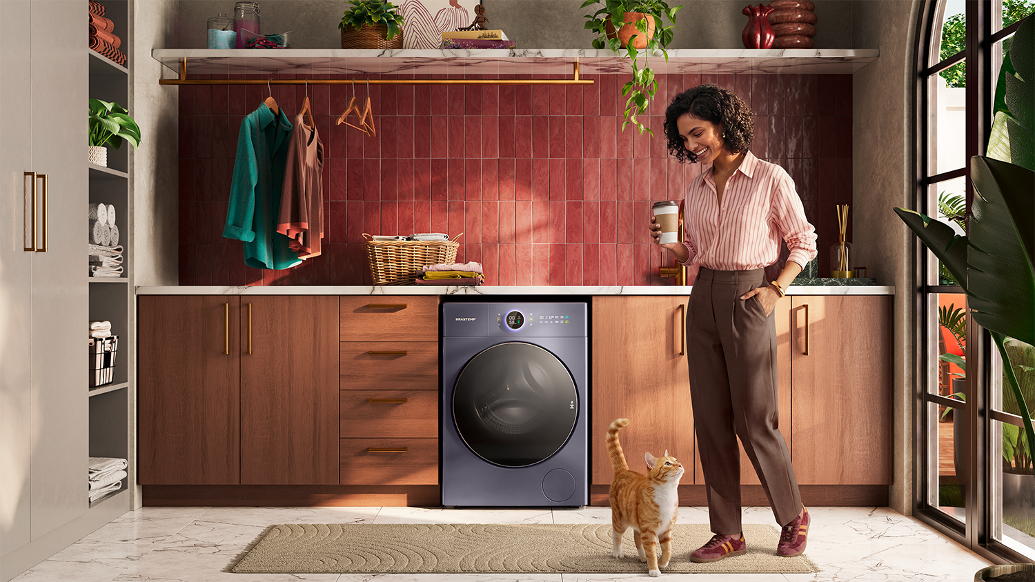 Brastemp amplia linha de lavanderia com lava e seca com sensores inteligentes