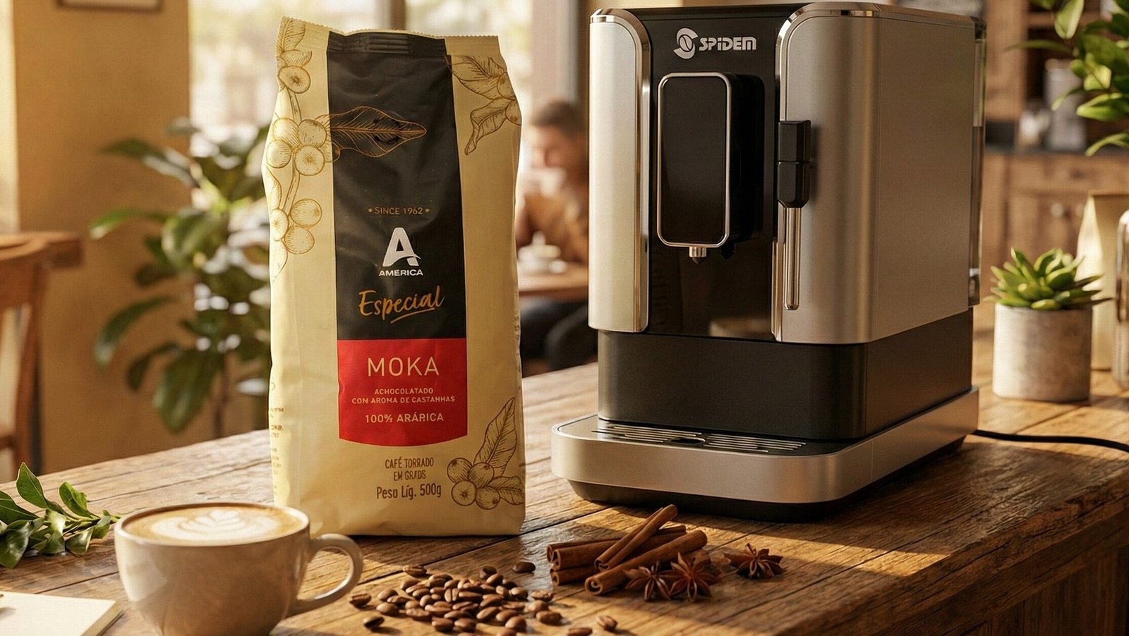 Intercoffee amplia linha de máquinas com a cafeteira Spidem Trevi