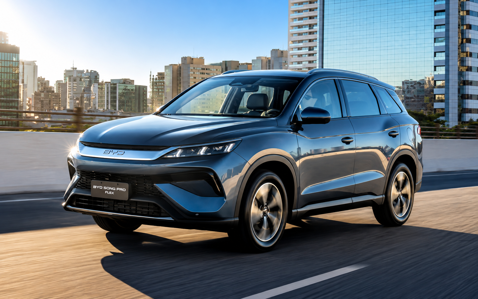 Novo BYD Song Pro chega com sistema híbrido flex