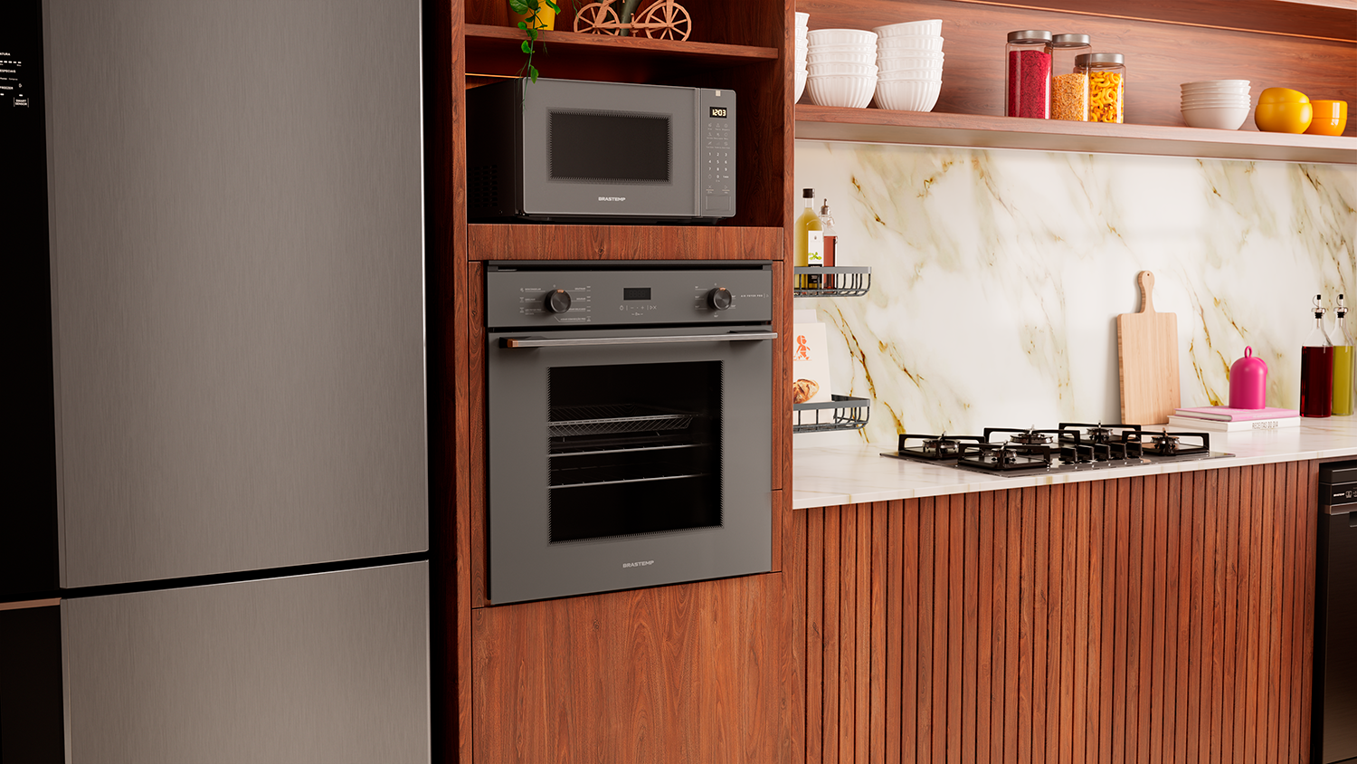 Novos fornos Brastemp chegam com Air Fryer Pro