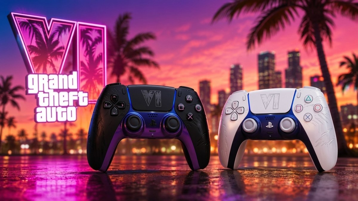 DualSense de GTA VI entra em pré-venda no Brasil
