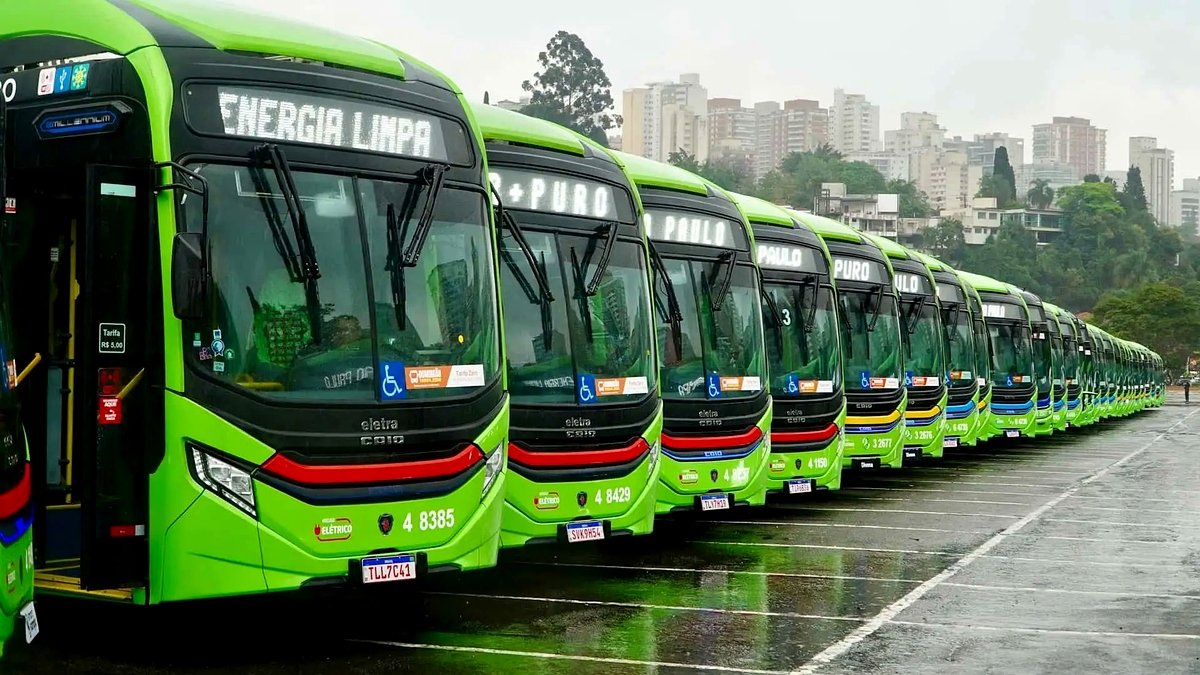 BYD ônibus elétricos