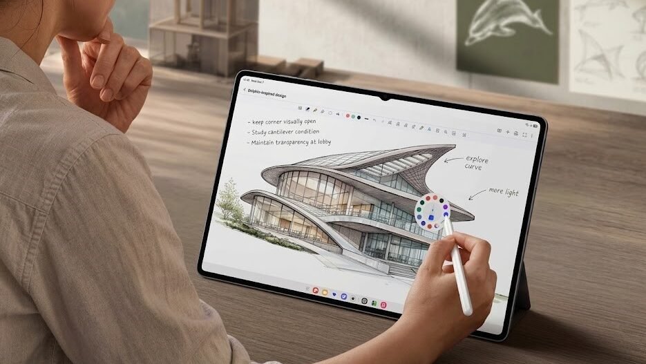 Galaxy Tab S12 chega com foco em produtividade e IA