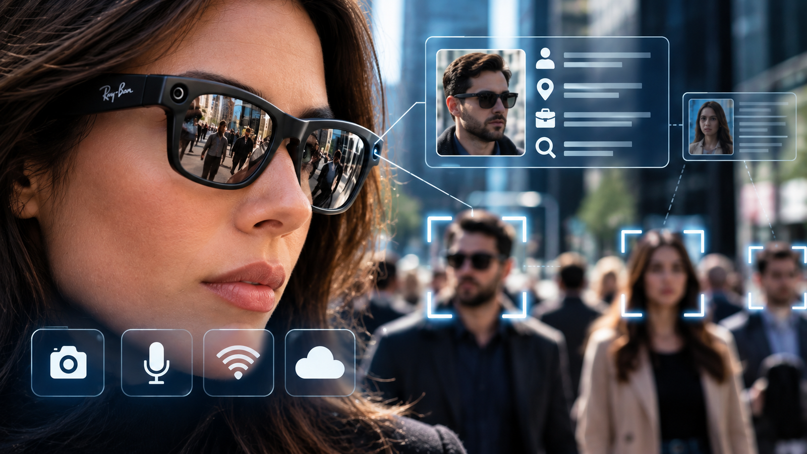 Óculos inteligentes colocam privacidade em risco
