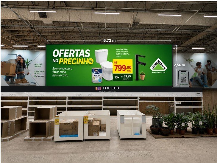 Leroy Merlin transforma loja em vitrine digital