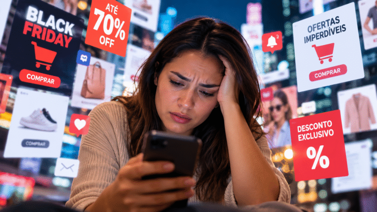 Black Friday: 58,4% dos brasileiros se sentem bombardeados por anúncios