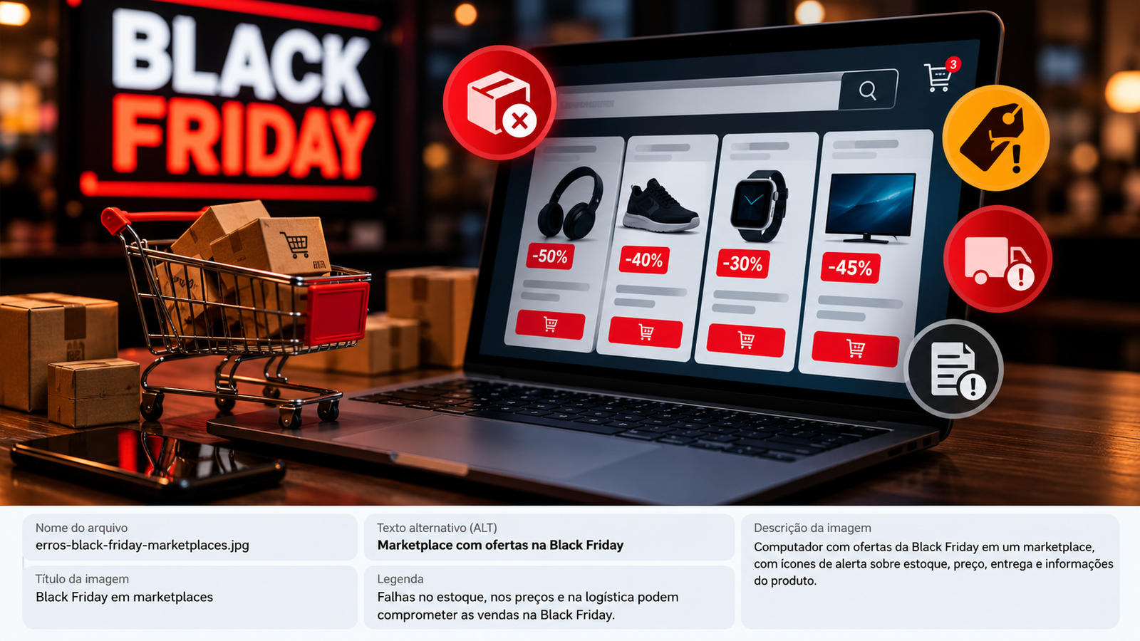 Black Friday: 4 erros que fazem marketplaces perder vendas