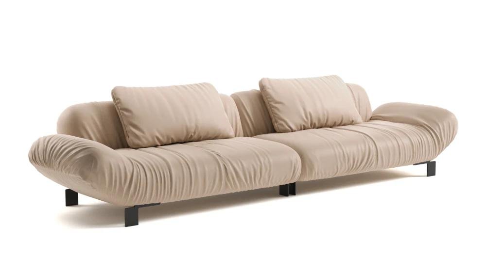 Natuzzi lança sofás com ajustes e sistemas modulares no Brasil