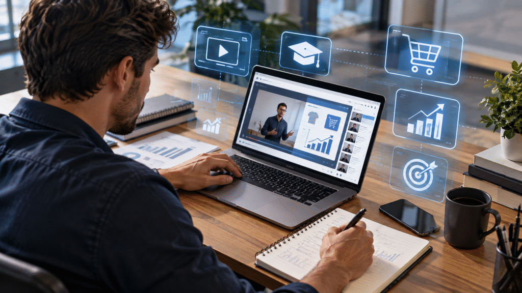 Nuvemshop integra cursos de e-commerce ao painel de gestão de lojas virtuais.