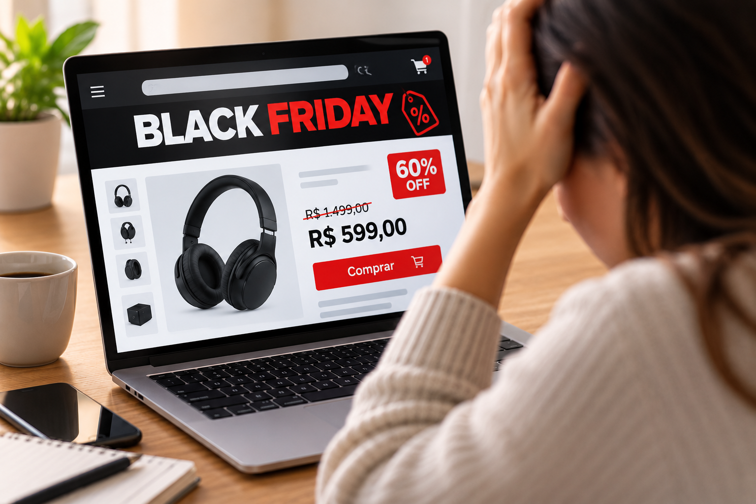 75% apontam ofertas enganosas na Black Friday